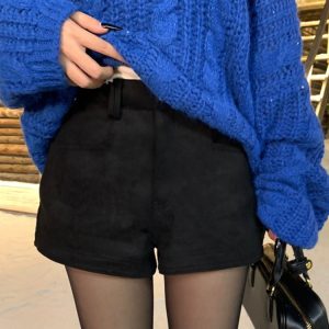 Black V-neck Lace Spliced Long Sleeve T-shirt for Women - Slim Fit Autumn Winter Top, Y2K Style