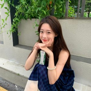 Blue Backless Tie-Up A-Line Spaghetti Strap Dress for Women - Summer French-Style Small Check Patchwork Design