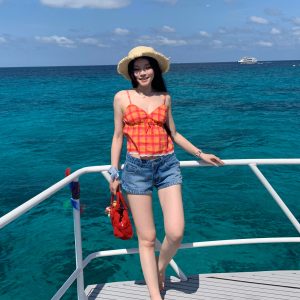 Bright Blue Wide Leg Shorts for Women - Flattering Design to Show Off Slim Legs - Summer Trendy Fashion