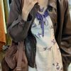 Butterfly Print Long Sleeve Dress for Women - Slim Fit Mid-Length 2023 Autumn Style, Chic and Stunning Design
