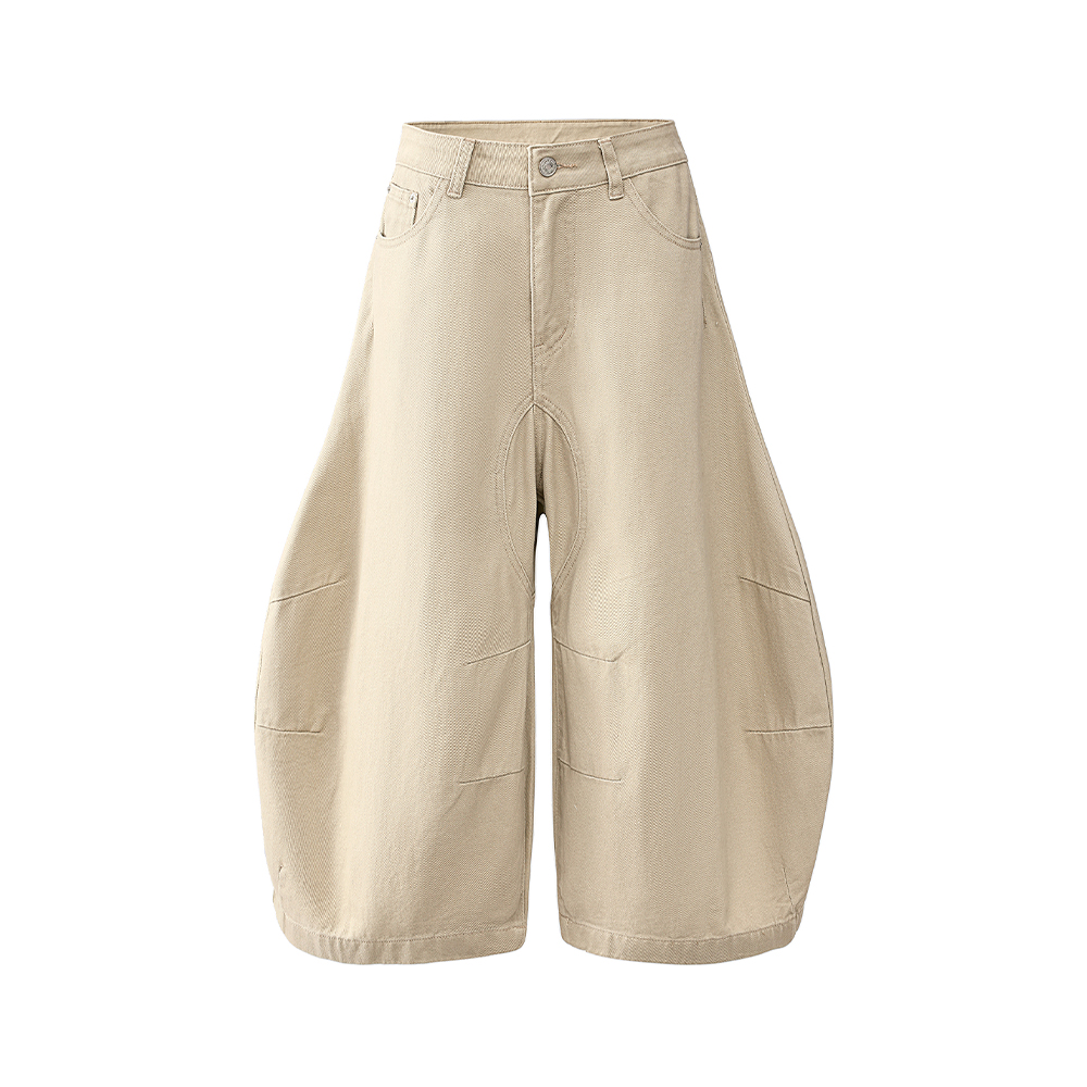 Casual Loose Three-Quarter Machete Pants for Summer 2025 - Trendy American Style Shorts