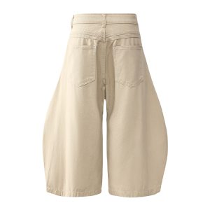 Casual Loose Three-Quarter Machete Pants for Summer 2025 - Trendy American Style Shorts