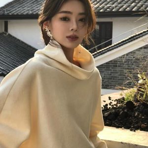 Casual Women's Pullover Sweater - Versatile Lazy Style for Effortless Fashion