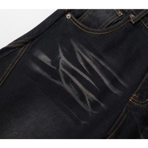 Cat Whisker Curved Blade Jeans - Relaxed Banana Pants in American Style - Trendy 90s-Inspired Denim for Effortless Chic