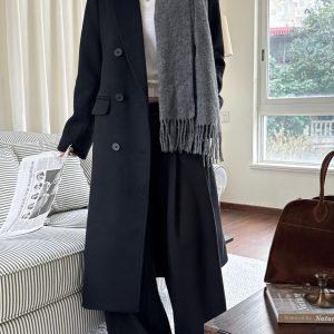 Classic Wool Blend Life Coat - Timeless Design, Good Fit, 720g - Essential Outerwear for Effortless Style