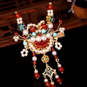 Classical Dragon Year Brooch - National Style Retro Decorative Pin for Autumn & Winter Coats, Festive Niche Accessory