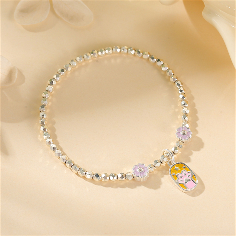 Classy S925 Sterling Silver Lucky Cat Bracelet - High-End Women's Jewelry, Exquisite Fashion Accessory