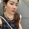 Color-Blocked Plaid Tassel Vest for Women, Vintage Summer Sleeveless Top with Back Tie, Trendy Niche Design