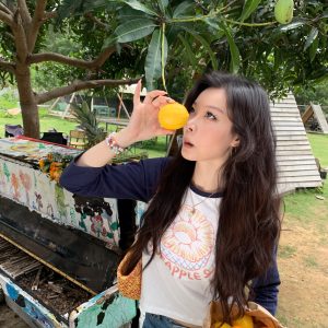 Colorful Fruit Print T-Shirt - Comfortable Snowflake Cotton, Three-Color Design, Fun Summer Style, Y2K Inspired Fashion