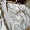 Colorful Two-Tone Fleece Sweatshirt Set with Exquisite Details - Trendy Casual Wear for a Sunny Vibe