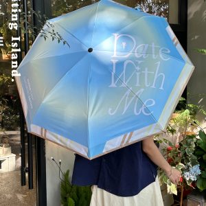 Compact Folding Sun Umbrella, Dual-Use for Sun and Rain, Lightweight Summer Umbrella for Outdoor Use