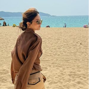 Cool Stylish Women's Spring Jacket with Unique Design - Trendy Layering Piece for Y2K and Korean Style Fashion