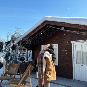 Cozy Little Bear Story Winter Fur Jacket | Windproof and Warm | Atmospheric 90s Style Outerwear
