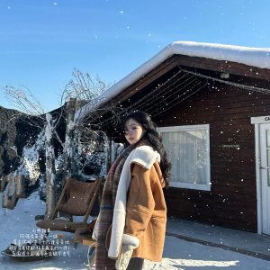 Cozy Little Bear Story Winter Fur Jacket | Windproof and Warm | Atmospheric 90s Style Outerwear