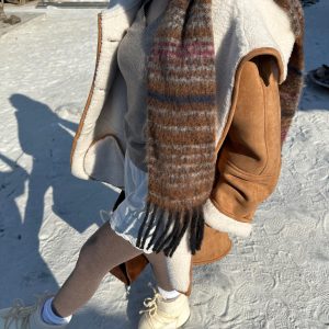 Cozy Little Bear Story Winter Fur Jacket | Windproof and Warm | Atmospheric 90s Style Outerwear