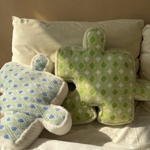 Creative Large Puzzle Pillow - Cute Lumbar Sofa Cushion for Home Decor, Perfect Birthday Gift