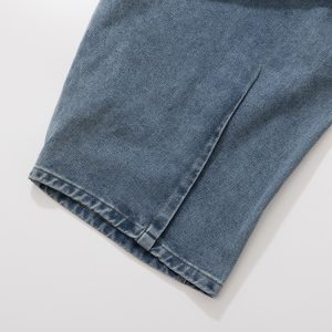 Curved Blade Wide-Leg Jeans - 2025 New Style, Popular Trendy Machete Pants for a Chic Y2K Look