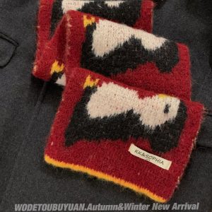 Cute Knitted Penguin Scarf for Women - Versatile Warm Wool Neck Warmer for Winter 2024, Cozy Fashion Accessory