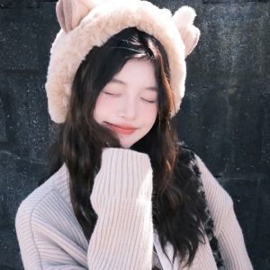 Cute Plush Ear Warmers Headband - Fleece Earmuffs for Autumn & Winter 2024, Cozy Winter Accessories for Cold Weather