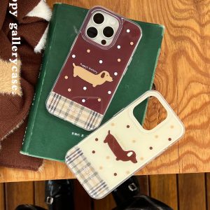 Cute Puppy Gallery Phone Case for iPhone 16 Pro Max - Original Protective Cover, Adorable Design, Pet Lover Accessory
