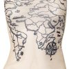 Desert Wasteland Skin Color Mesh Abstract Print Spicy Girl Camisole Women's Tank Top - Y2K Inspired Fashion