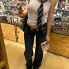 Dreamy Low-Waisted Wide-Leg Pants for Summer, Trendy Women's Fashion, Perfect for Hot Girls, Y2K Style, Comfortable & Chic