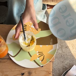 Eco-Friendly Bamboo Fiber Plate - 