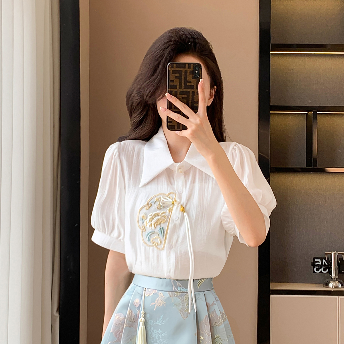 Elegant Chinese-Style Two-Piece Dress Set, Mature Design, High-End Fashion, 2025 Collection, Sophisticated Look