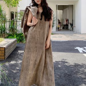 Elegant Two-Piece Set: Suit Jacket & Slip Dress for Women - High-Quality Spring 2025 Temperament Outfit, Mature Style