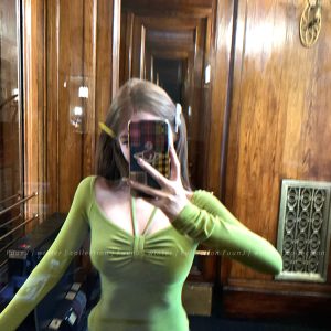 Flirty Heartwarming Women's Knitted Top - 10% Warm Ginger Fiber, Double-Sided Brushed, Waist-Defining Base Layer for Winter Fashion