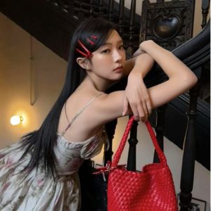Floral Spaghetti Strap Dress - Women's Spring Summer Bubble Skirt, Sexy Thigh-Length Design, Elegant Temperament, Perfect for 90s Y2K Style