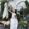 Floral Vacation Style Four-Piece Set in French White - Trendy Summer Outfit for Girls, Perfect for 90s and Y2K Inspired Looks