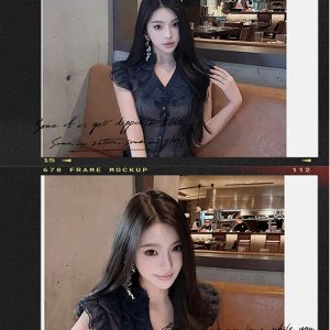 French-Style Black Ruffled Multi-Layered Shirt for Women - Sexy 90s Inspired Fashion Top