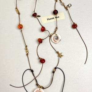 French-Style Light Luxury Retro Woven Tassel Long Necklace Waist Chain for Women - 2024 Layered Sweater Accessory