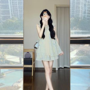 French-Style Loose Floral Lace Embroidered Shirt and Half Skirt Two-Piece Set for Women - Summer Fashion