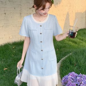 French-Style Summer Dress for Women, 2025 Sweet and Fresh Design, Unique Casual Fashion for Women