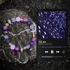 Gentian Purple Album Cover Bracelet - Unique Soul Collision Design, Vintage-Inspired Accessory, Perfect for Music Lovers
