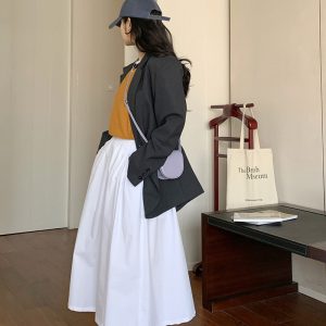 Gray Slim-Fit Blazer Jacket for Women - Casual Design-Sensitive Suit Coat for Spring and Autumn Fashion