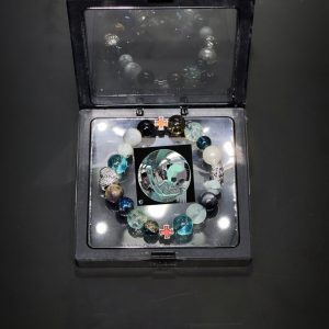 Henan Rap God Album Cover Beaded Bracelet - Unique Soul Collision Design, Niche Hip Hop Jewelry, Streetwear Accessory