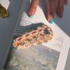 High-End Creative Wool Fabric Hair Clip - Kurishima Music Box Design, Unique Edge Clip, Stylish Spring Hair Accessory