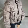 High Street Fashionable Short Cotton Puffer Jacket for Women - Trendy Loose Fit Warm Coat for Autumn and Winter