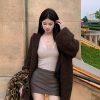 High Waist A-Line Mini Skirt for Women, Elegant Slim Fit Bodycon, Versatile Fashion Essential, Perfect for Y2K and Chic Outfits