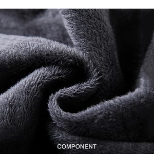 High-Waisted Gray Water-Washed Wide-Leg Jeans for Women, 2024 Autumn Winter Plush Patchwork Loose Fit Pants