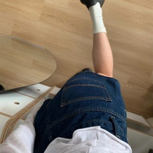 High-Waisted Retro Deep Blue Denim Shorts for Women, Loose Wide-Leg A-Line Hot Pants, Summer Style for Petite Sizes