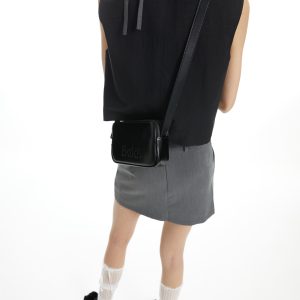 Highlighter Series Cowhide Small Square Bag - Original Bold Design, Stylish and Versatile, Perfect for Everyday Use