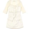 Japanese-Style Sweet Slim Summer 3-Piece Set: Lace Camisole & Five-Point Sleeve Cover Shirt with Half Skirt