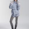Korean Style Elegant High Collar Short Woolen Coat - Double-Sided Wool Overcoat for Winter Fashion