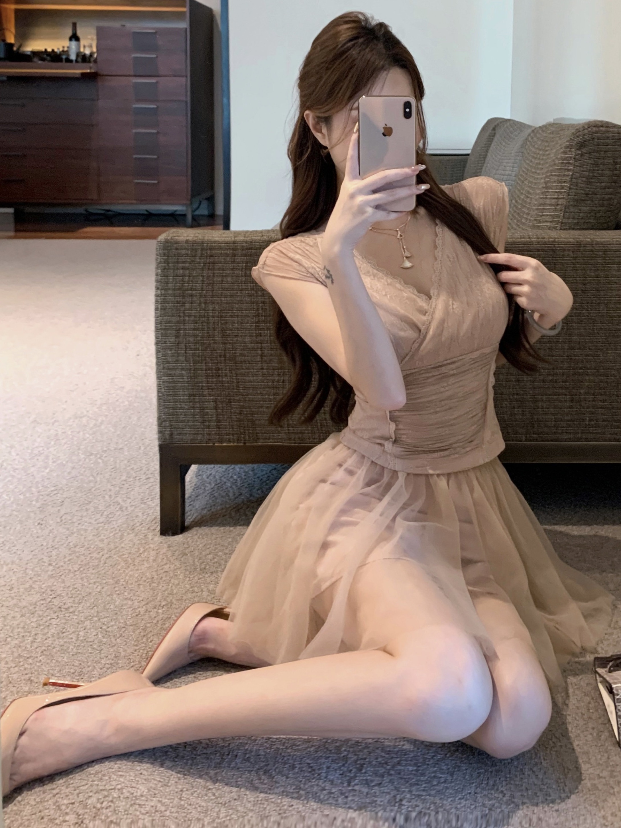 Korean Style Elegant Two-Piece Summer Dress Set for Women - Unique, Light, and Beautifully Designed Outfit