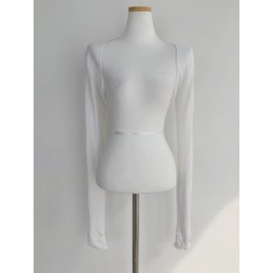 Korean Style Fitted Cropped Camisole with Niche Print and Sexy Short Skirt - Suzen Blogger Inspired Design