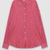 Korean Style Handmade Plaid Thin Sun Protection Shirt - Lightweight Summer Layering Top for Fashionable Outdoor Wear